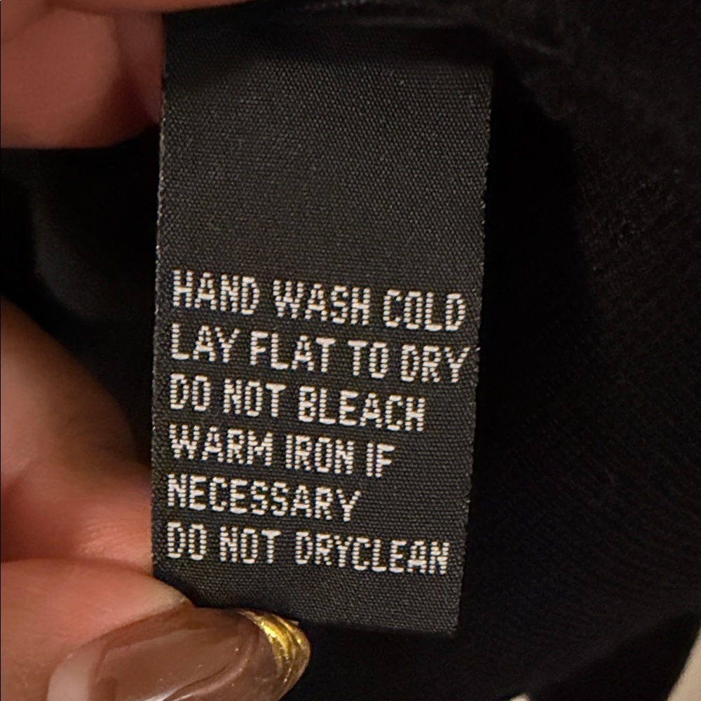 Carole Little Black Cardigan with Gold Embroidery - Picture 8 of 9